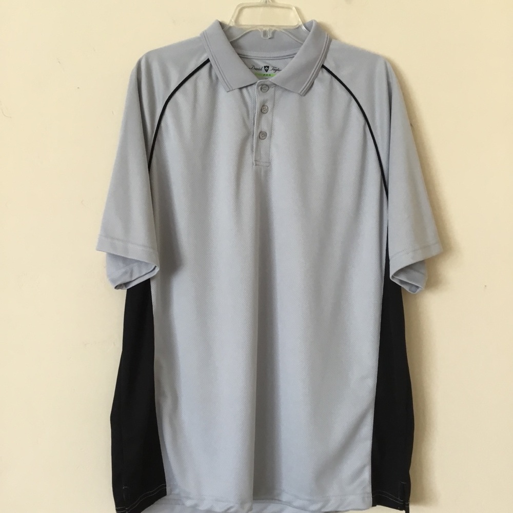 David Taylor Pro Mens Shirt Golf Polo Size XL